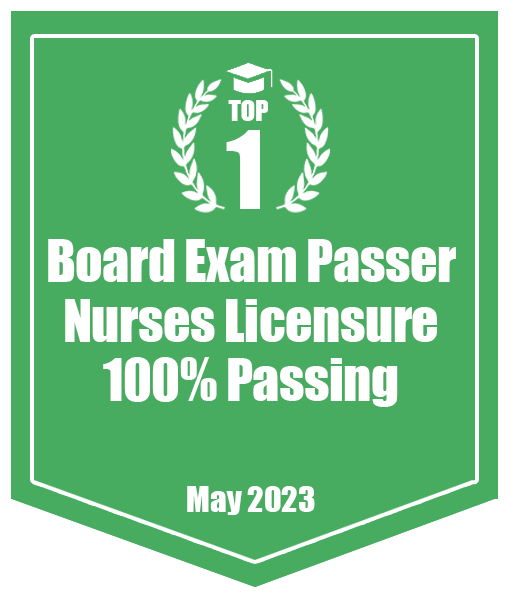 NURSES LICENTURE PASSERS